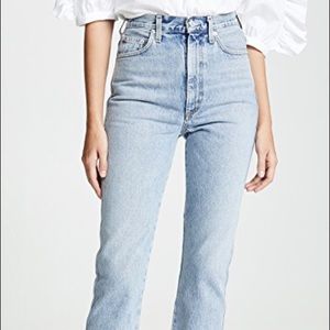 Like new Agolde Pinch Waist Kick size 25